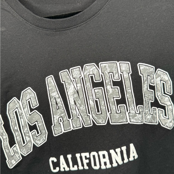 Los Angeles California Graphic Tee Black Size Large - Picture 3 of 4